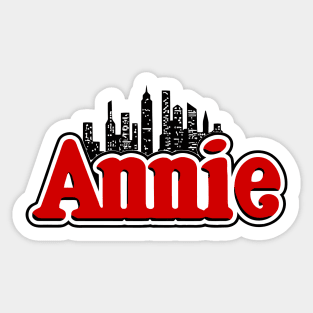 Annie - Design #1 *(Personalisation available) Sticker